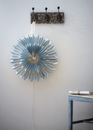 Crystal Pappersstjärna 50 cm - isblå - Belysning - Julbelysning - Jullampor