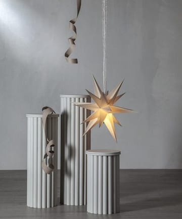 December Pappersstjärna 55 cm - beige - Belysning - Julbelysning - Jullampor
