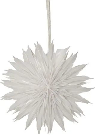 Dis Pappersstjärna 40 cm - vit - Belysning - Julbelysning - Jullampor