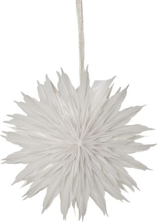 Dis Pappersstjärna 40 cm - vit - Belysning - Julbelysning - Jullampor
