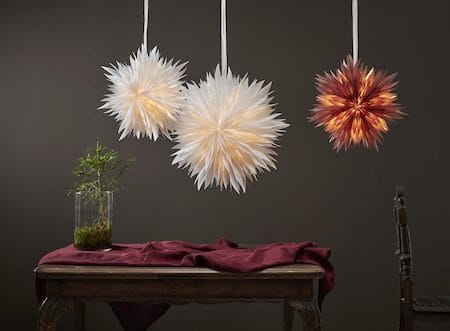 Dis Pappersstjärna 45 cm - vit - Belysning - Julbelysning - Jullampor