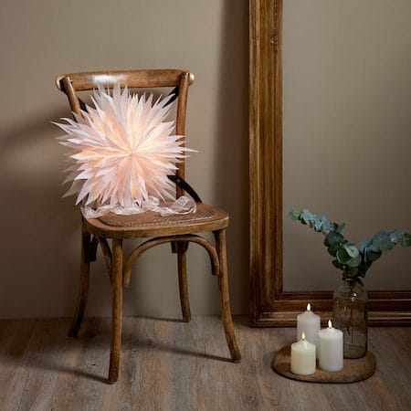 Dis Pappersstjärna 45 cm - vit - Belysning - Julbelysning - Jullampor