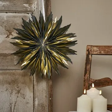 Dis Pappersstjärna 40 cm - grön - Belysning - Julbelysning - Jullampor