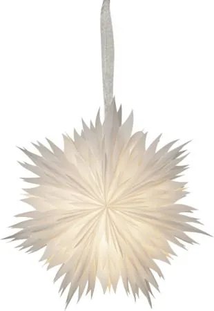 Dis Pappersstjärna 45 cm, vit