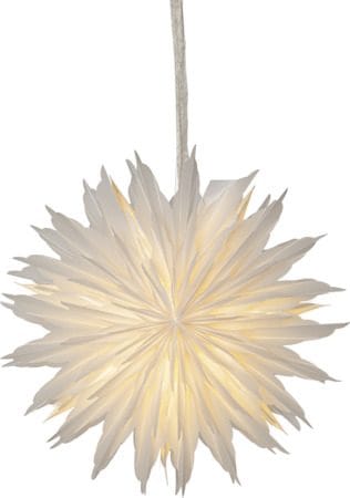 Dis Pappersstjärna 40 cm, vit