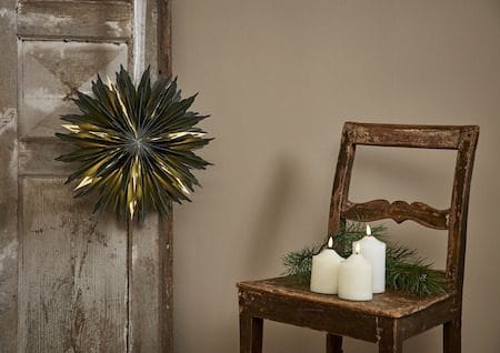 Dis Pappersstjärna 40 cm - grön - Belysning - Julbelysning - Jullampor