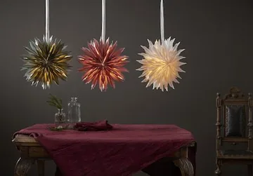 Dis Pappersstjärna 40 cm - grön - Belysning - Julbelysning - Jullampor