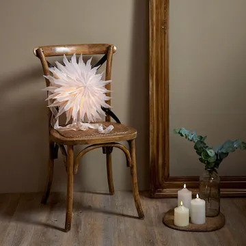Dis Pappersstjärna 40 cm - vit - Belysning - Julbelysning - Jullampor