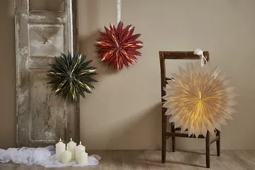 Dis Pappersstjärna 40 cm - grön - Belysning - Julbelysning - Jullampor