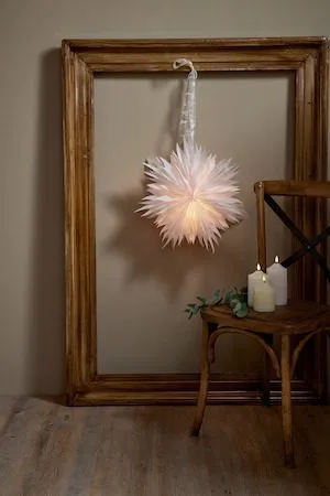Dis Pappersstjärna 45 cm - vit - Belysning - Julbelysning - Jullampor