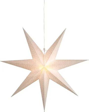 Dot Pappersstjärna 100 cm - vit - Belysning - Julbelysning - Jullampor