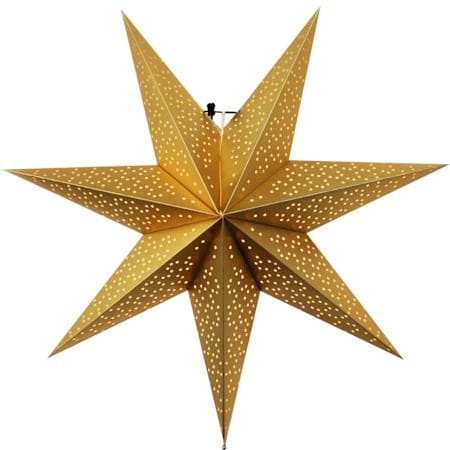 Dot Pappersstjärna 54 cm - guld - Belysning - Julbelysning - Jullampor