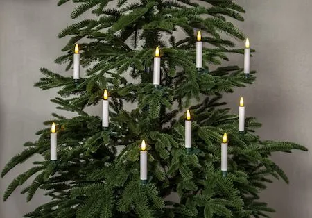 Flamme Julgransbelysning - vit och grön - Belysning - Julbelysning - Jullampor