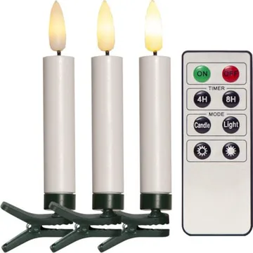Flamme Julgransbelysning - vit och grön - Belysning - Julbelysning - Jullampor