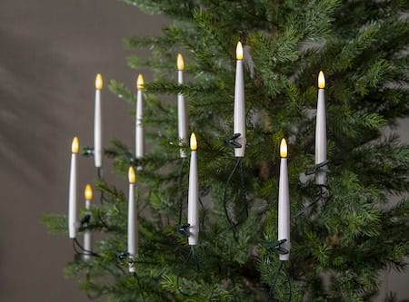 Flamme Julgransbelysning - vit och grön - Belysning - Julbelysning - Jullampor