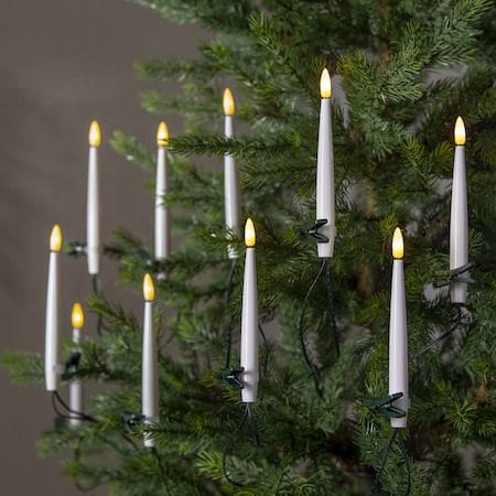 Flamme Julgransbelysning - vit och grön - Belysning - Julbelysning - Jullampor