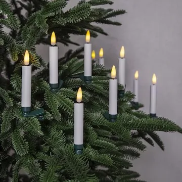 Flamme Julgransbelysning - vit och grön - Belysning - Julbelysning - Jullampor