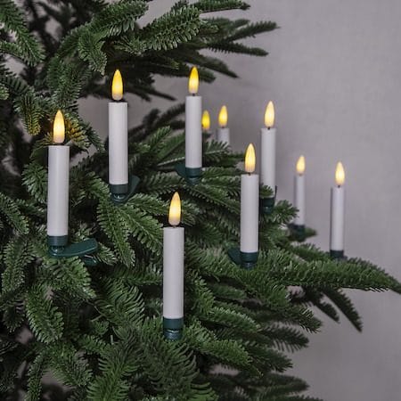 Flamme Julgransbelysning - vit och grön - Belysning - Julbelysning - Jullampor
