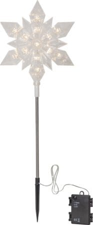 Flocke Utomhusdekoration belysning 20 cm - transparent - Belysning - Julbelysning - Julbelysning utomhus