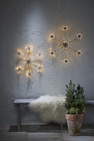 Flower Snowflake Siluett 50 cm - vit - Belysning - Julbelysning - Julbelysning utomhus