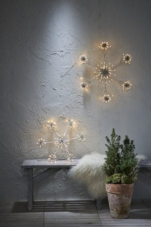 Flower Snowflake Siluett 50 cm - vit - Belysning - Julbelysning - Julbelysning utomhus