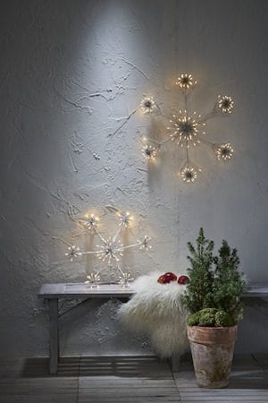 Flower Snowflake Siluett 50 cm - vit - Belysning - Julbelysning - Julbelysning utomhus