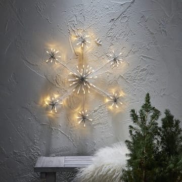 Flower Snowflake Siluett 50 cm - vit - Belysning - Julbelysning - Julbelysning utomhus
