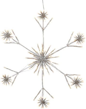 Flower Snowflake Siluett 60 cm - vit - Belysning - Julbelysning - Julbelysning utomhus