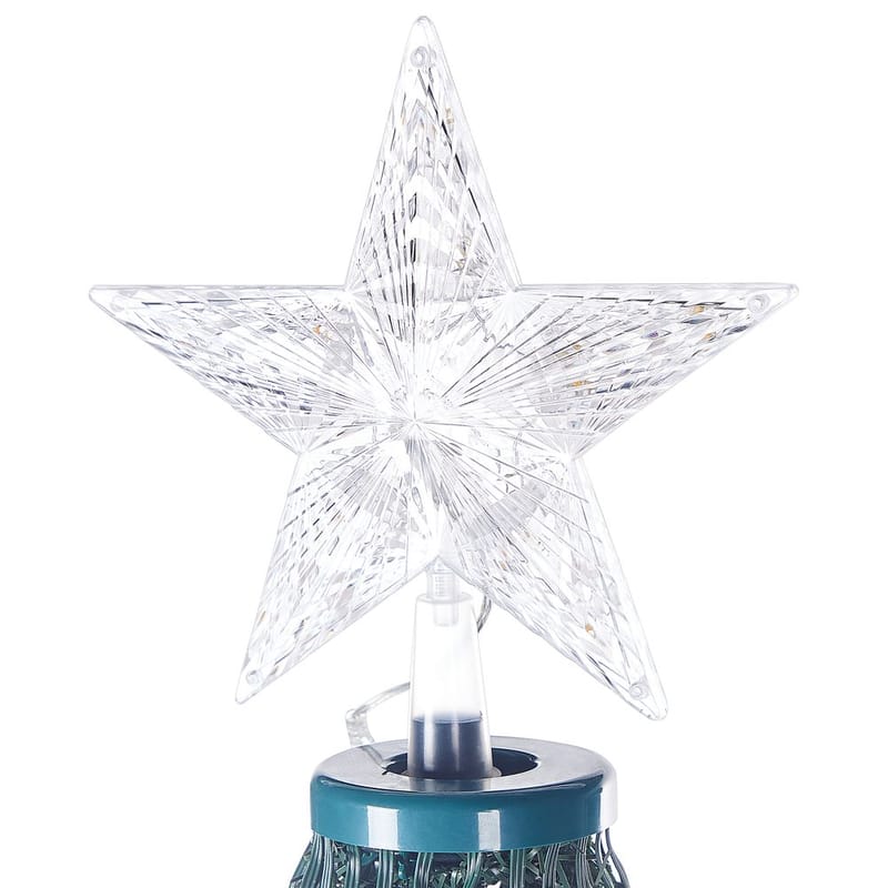 Golvjuldekoration Saarloq - 55x55x160 cm - Belysning - Julbelysning - Jullampor