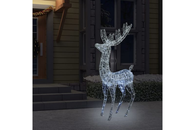 Julren akryl 250 LED 180 cm kallvit - Julbelysning utomhus
