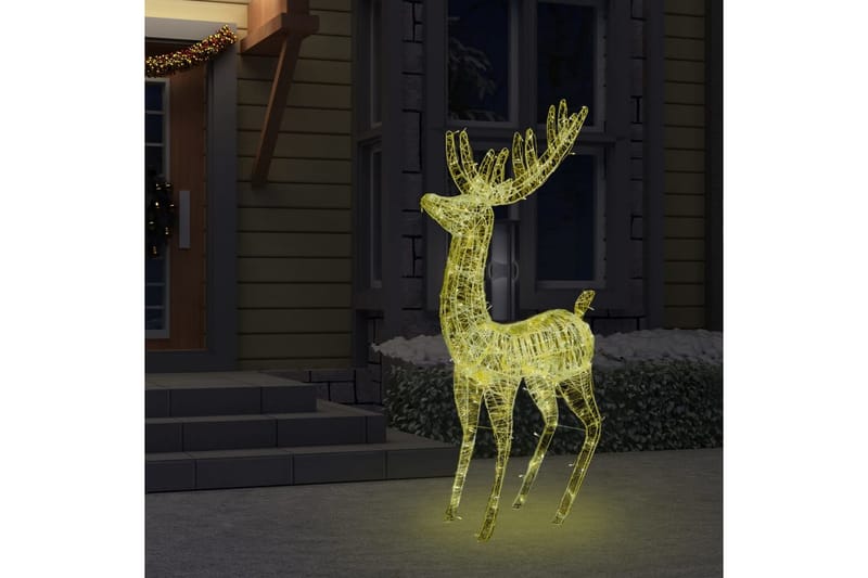 Julren akryl 250 LED 180 cm varmvit - Julbelysning utomhus