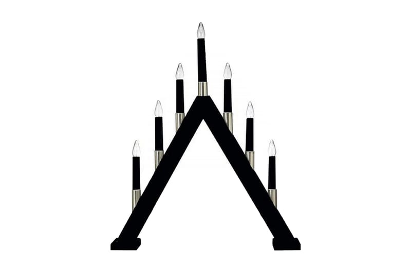 Hilda träljusstake 7L - Jullampor - Adventsljusstake