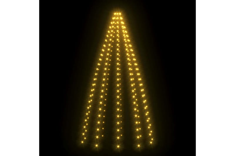 Ljusnät för julgran 250 LED 250 cm - Grön - Julgransbelysning - Jullampor