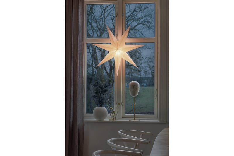 Pappersstjärna vit 78 cm - Konstsmide - Jullampor - Adventsstjärna