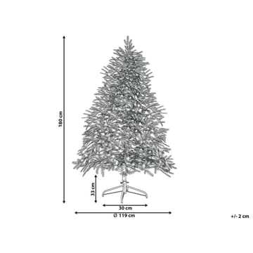 Konstgjord Julgran Fiddle - 119x119x180 cm - Inredning - Dekoration & inredningsdetaljer - Julpynt & juldekoration - Plastgran