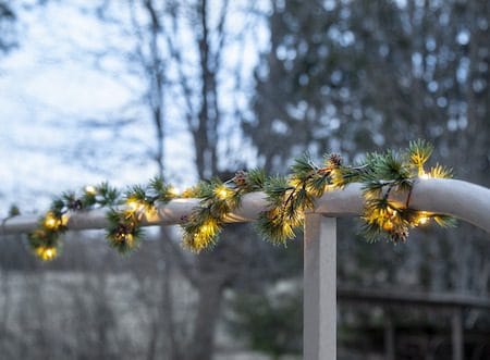 Larix Girland 140 cm - grön - Belysning - Julbelysning - Julbelysning utomhus
