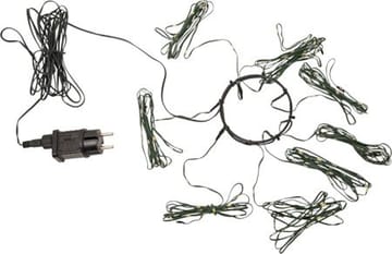 LED-julgransslinga Dew Drop Micro 2 m 160 ljus Varmvit - Grön - Belysning - Julbelysning - Jullampor