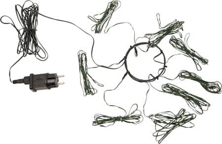LED-julgransslinga Dew Drop Micro 2 m 160 ljus Varmvit - Grön - Belysning - Julbelysning - Jullampor