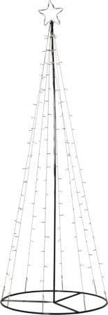 Light Tree Utomhusdekoration julgran med belysning 210 cm - svart - Belysning - Julbelysning - Julbelysning utomhus