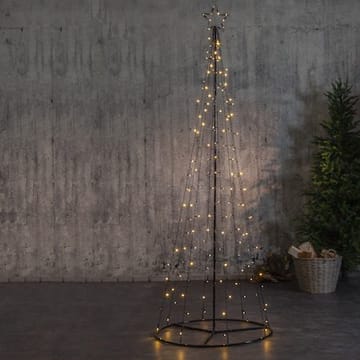 Light Tree Utomhusdekoration julgran med belysning 210 cm - svart - Belysning - Julbelysning - Julbelysning utomhus