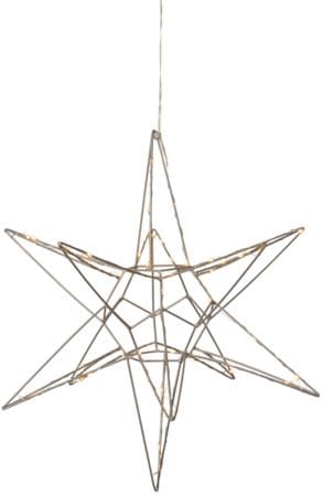 Lizzy Stjärna 47 cm - Silver - Belysning - Julbelysning - Jullampor