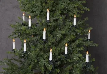 Olov LED Julgransbelysning 11,5 cm - vit och grön - Belysning - Julbelysning - Jullampor