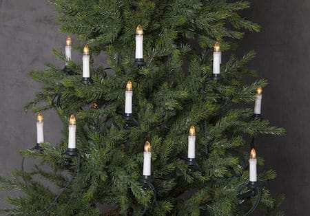 Olov LED Julgransbelysning 11,5 cm - vit och grön - Belysning - Julbelysning - Jullampor