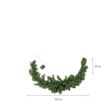 Ottawa Girland 150 cm - grön - Belysning - Julbelysning - Julbelysning utomhus