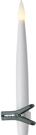 Paulina LED Antikljus 11,5 cm - vit och grön - Belysning - Julbelysning - Jullampor