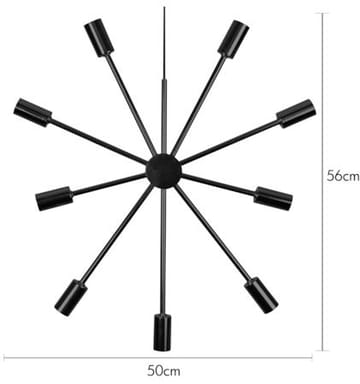 Pix Jullampa Stjärna 50 cm – Hänglampa i Metall - Svart - Belysning - Julbelysning - Adventsstjärna