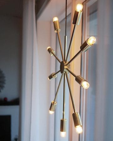Pix Stjärna Hänglampa 50 cm - mässing - Belysning - Julbelysning - Jullampor