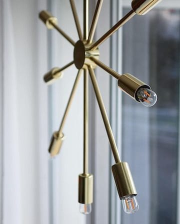 Pix Stjärna Hänglampa 50 cm - mässing - Belysning - Julbelysning - Jullampor