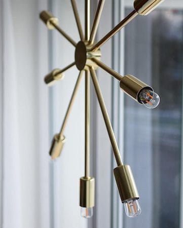 Pix Stjärna Hänglampa 50 cm - mässing - Belysning - Julbelysning - Jullampor