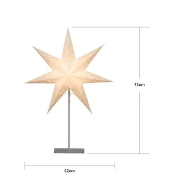 Sensy Stjärna på Fot 78 cm E14 - Vit - Belysning - Julbelysning - Adventsstjärna